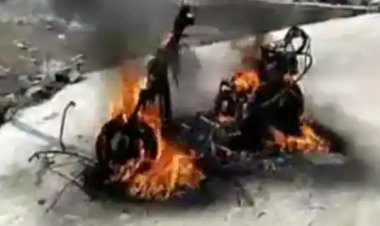 ઈ-બાઈક અચાનક સળગી ઉઠી, દ્વારકામાં બની આશ્ચર્યમાં મૂકી દેતી ઘટના