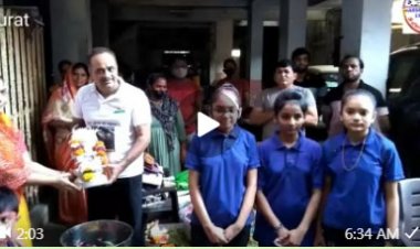 શ્રીનાથ ચેરિટેબલ ટ્રસ્ટ દ્વારા છેલ્લા 10 વર્ષથી એક જ શ્રીજીની મૂર્તિની સ્થાપના થાય છે