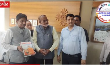 સી.એમ. કાર્યાલય ગાંધીનગરમાં ગુજરાત રાજ્યના નવનિયુક્ત મુખ્યમંત્રીની શુભેચ્છા મુલાકાત