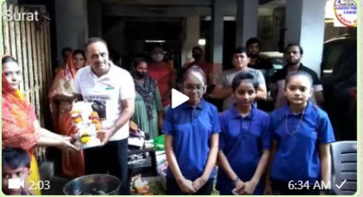 શ્રીનાથ ચેરિટેબલ ટ્રસ્ટ દ્વારા છેલ્લા 10 વર્ષથી એક જ શ્રીજીની મૂર્તિની સ્થાપના થાય છે