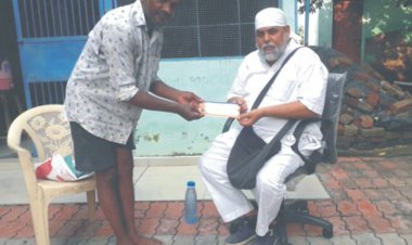 सांई बाबा के नाम से पहचाने जाने वाले बाबा ने भीमरत्न महाबुद्ध विहार में दिया सहयोग