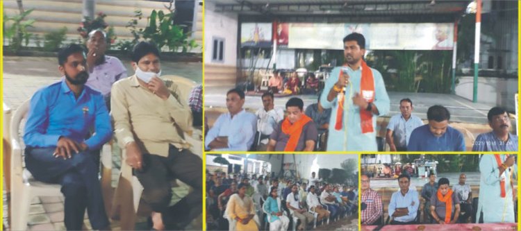 गुजरात के उप-चुनाव में जंगी बहुमत से विजयी सी. आर. पाटील का भव्य सन्मान