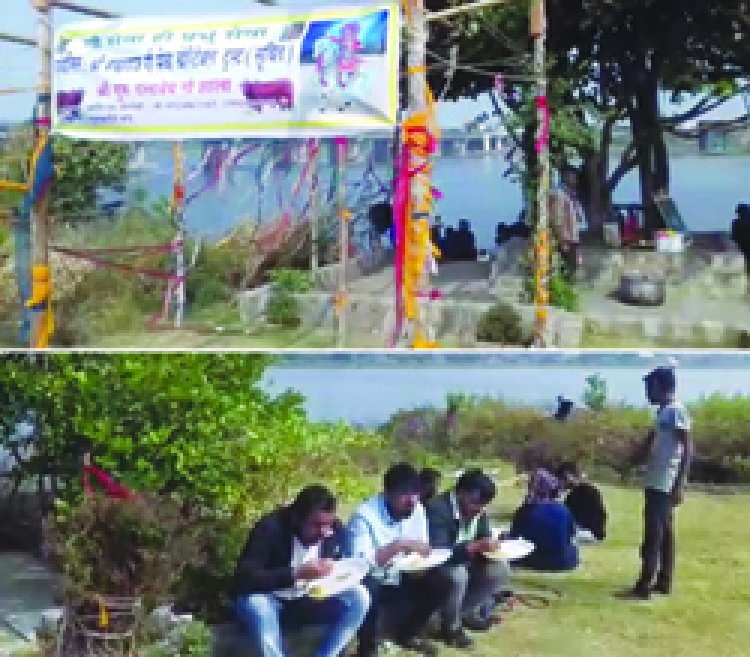 Free Khichdi distribution program