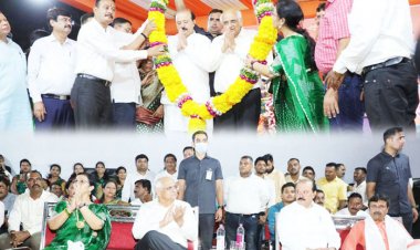 લિંબાયત ખાતે આયોજીત શિવ મહાપુરાણ કથામાં સહભાગી થતા મુખ્યમંત્રી 