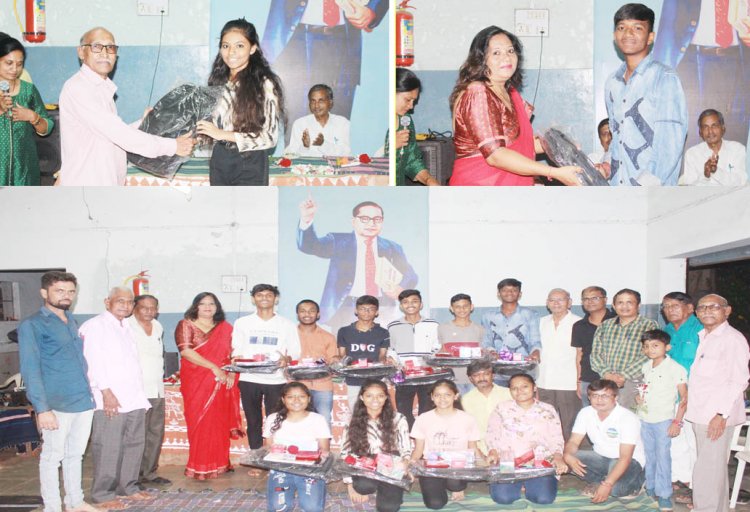 સુરતની સર્વોદય નગર  પછાત વર્ગ સોસાયટી દ્વારા તેજસ્વી તારલાઓને ઈનામો આપી સન્માનિત કરાયા