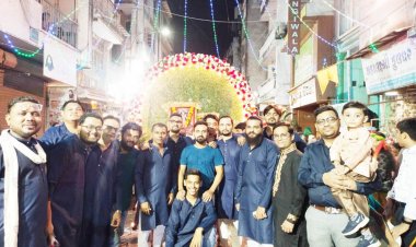 ભાગળના શ્રી મહાલક્ષ્મી યુથ કલબ દ્વારા નવરાત્રિની રંગેચંગે ઉજવણી