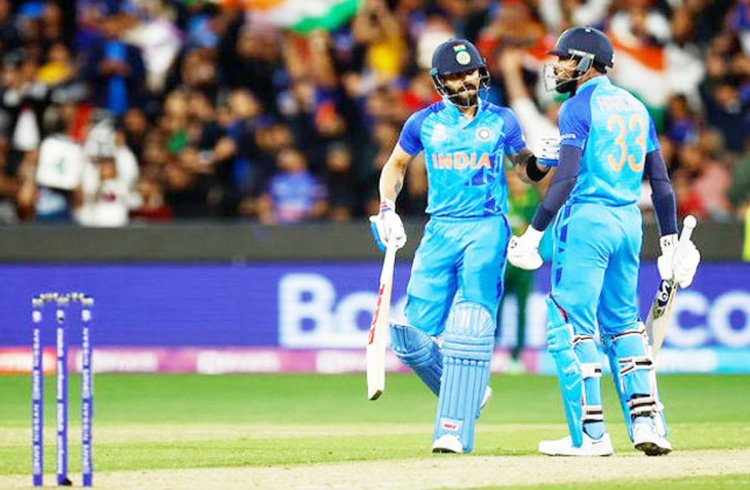 કોહલીની ખરા અર્થમાં વિરાટ બેટિંગ, પાકિસ્તાનને હરાવી જીતનું લક્ષ્યાંક કર્યું પૂર્ણ