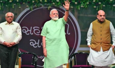 ગુજરાતમાં ભાજપનો ઝંડો લહેરાયો, નરેન્દ્ર મોદી સ્ટેડિયમમાં 12મીએ શપથવિધિ