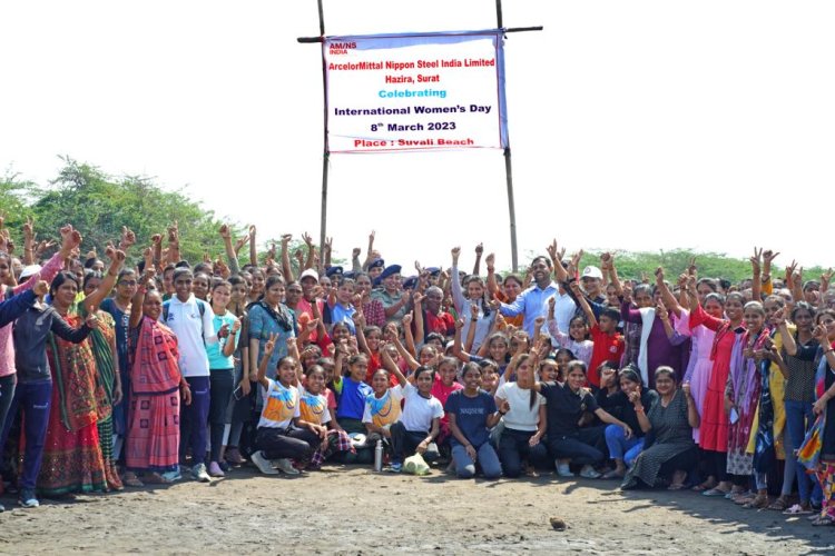 એએમ/એનએસ ઈન્ડિયાએ મહિલા દિન પ્રસંગે રમત મહોત્સવ યોજ્યો