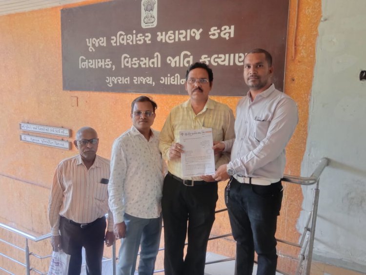 લોકો પાયાની સમસ્યાઓ માટે આગળ આવે ઃ પી.એલ.સોલંકી, મહા ગુજરાત બૌદ્ધ સંઘે કરી રજૂઆત