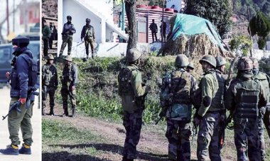 જમ્મુ અને કાશ્મીરના રાજોરી જિલ્લામાં આતંકીઓએ કરેલા વિસ્ફોટમાં પાંચ સૈનિકો શહીદ