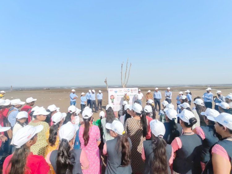 AM/NS India begins World Environment Day celebrations with Suvali beach cleaning
