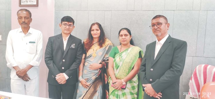 साँई डेंटल एवं आयुर्वेद क्लिनिक का भव्य शुभारंभ