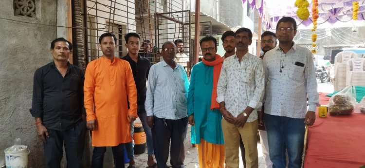 वेडरोड आनंद पार्क सोसायटी में मनाया जा रहा है सार्वजनिक सरस्वती पूजा महोत्सव