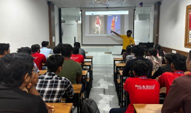 સ્વદેશી પબ-જી એવી ScarFall 2.0 ગેમના નિર્માતાઓએ રેડ & વ્હાઇટ આઇટી ઇન્સ્ટિટ્યૂટના  વિદ્યાર્થીઓ માટે એક્સપર્ટ સેશન યોજ્યું