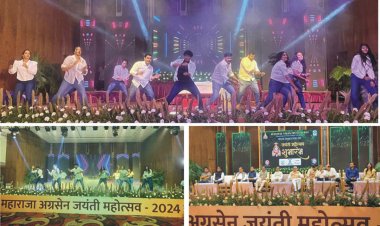 અગ્રવાલ વિકાસ ટ્રસ્ટ જયંતિ મહોત્સવનું ભવ્ય ઉદ્ઘાટન- રંગારંગ સાંસ્કૃતિક કાર્યક્રમો યોજાયા 