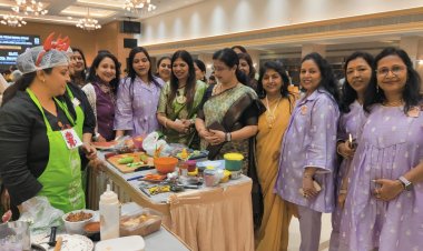 "फन विद फ्लेवर्स" कुकिंग कंपटीशन का हुआ आयोजन