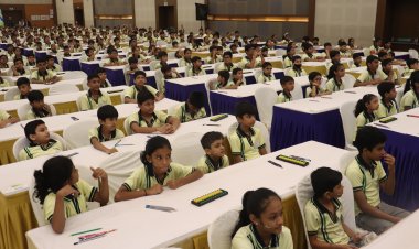 સુરત ખાતે આયોજિત અલોહાની 18મી સ્ટેટ લેવલની અંકગણિત સ્પર્ધામાં 3000થી વધુ વિદ્યાર્થીઓ લીધો ભાગ