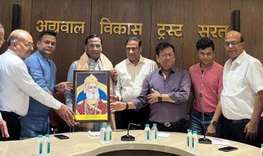 कैलाश लोहिया का सूरत आगमन पर किया भव्य स्वागत