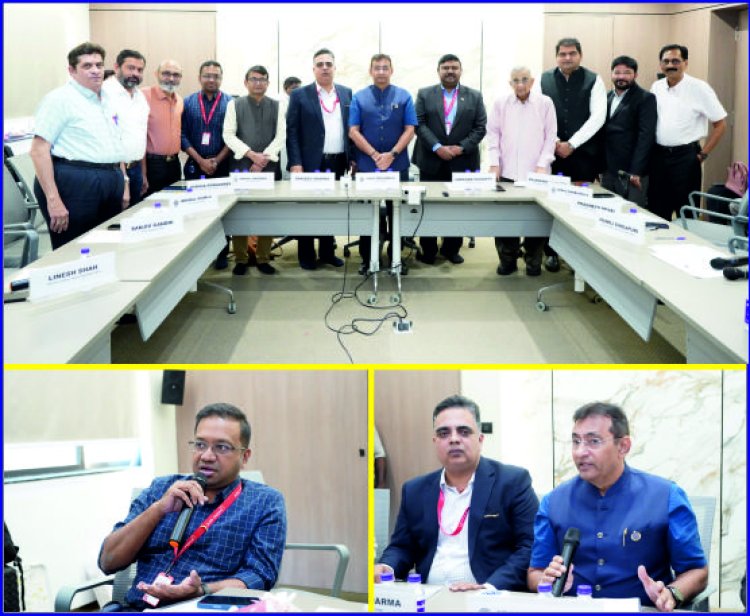 SGCCI દ્વારા એર ઇન્ડિયા કાર્ગોના ઓફિશિયલ્સ સાથે મિટીંગ યોજાઇ