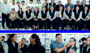 સુરતમાં આવેલી ડિવાઇન ઇંગ્લિશ સ્કૂલના  18 વિદ્યાર્થીઓએ એ1 ગ્રેડ અને 19 વિદ્યાર્થીઓએ એ2 ગ્રેડ મેળવી રેકોર્ડ બ્રેક 100% પરિણામ મેળવ્યું