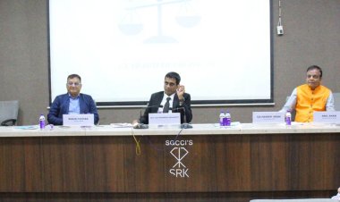 SGCCI અને SGITBA ના સંયુક્ત ઉપક્રમે ડાયરેક્ટ એન્ડ ઈનડાયરેક્ટ ટેક્ષ વિષય પર સેમિનાર યોજાયો