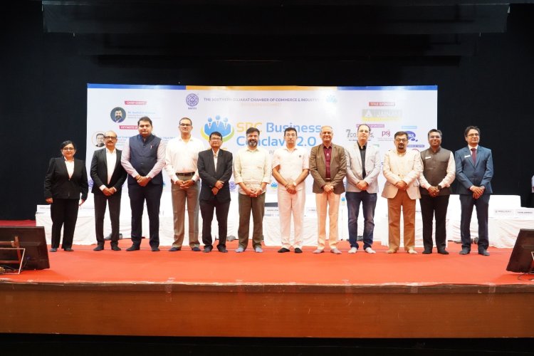 धी सधर्न गुजरात चैम्बर ओफ कोमर्स एन्ड इन्डस्ट्री ने आयोजित की एसबीसी बिजनेस कोन्कलेव 2.0